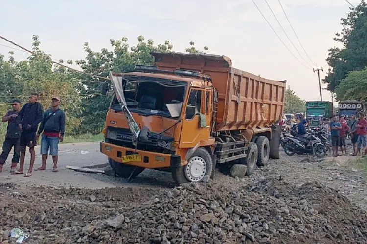 Usai Tewaskan Ibu Muda Warga Parungpanjang, Sopir Truk Belum jadi Tersangka 