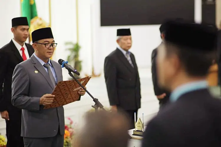Akhir-akhir Masa Jabatannya, Iwan Setiawan Lantik 81 Pejabat Esselon IV hingga II