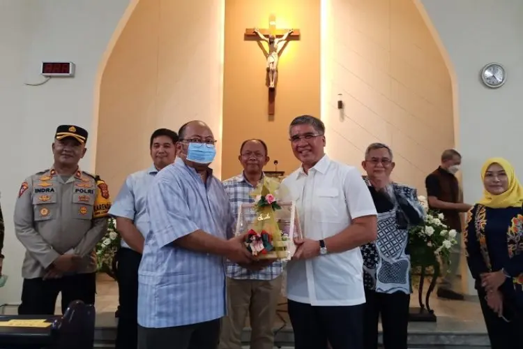 Wujudkan Toleransi, Forkopimda Sambangi Gereja di Kota Cimahi