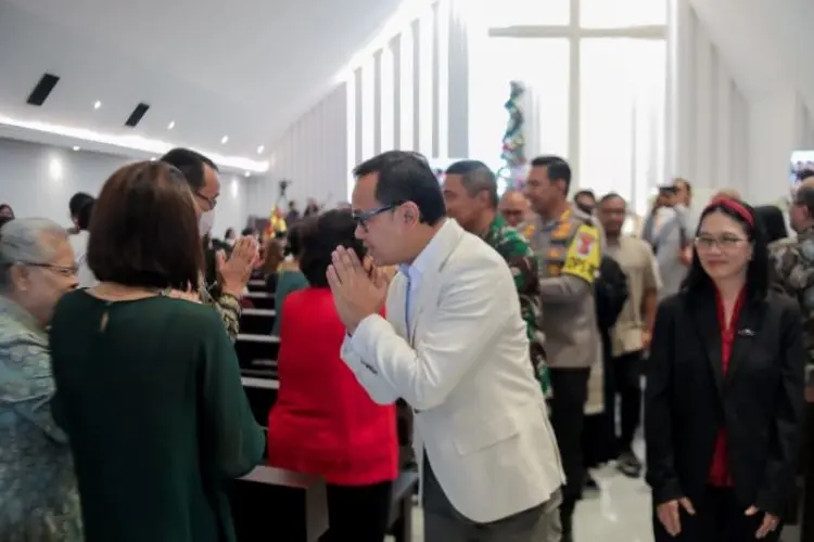 Forkopimda Kunjungi 6 Gereja, Natal Kota Bogor Berlangsung Kondusif