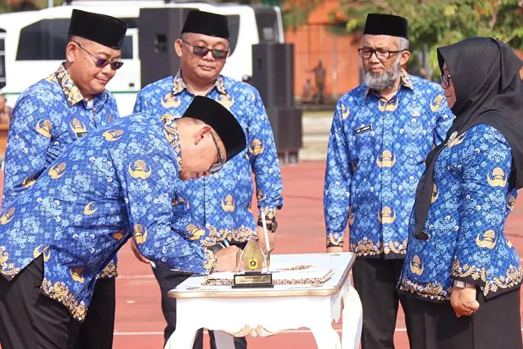 Lantik PPPK dan Kepsek, Iwan Setiawan Tegaskan Tidak Jual Beli Jabatan
