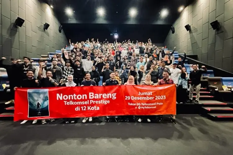 Telkomsel Gelar Nonton Bareng Serentak di 12 Kota, Hadirkan Keseruan di Penghujung Tahun Bagi Pelanggan Setia Telkomsel Prestige