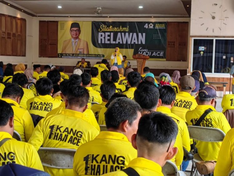 Ketua IIPG Golkar Bersama Relawan Siap Menangkan Pileg 2024