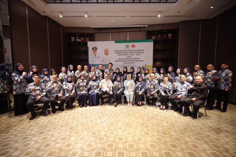Dekranasda Kota Bandung Gelar Pengukuhan Kepengurusan 2023-2024