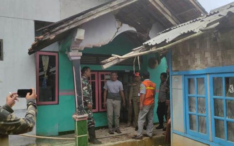 Gempa Bogor, 14 Rumah di Purwabakti Pamijahan Alami Kerusakan Parah