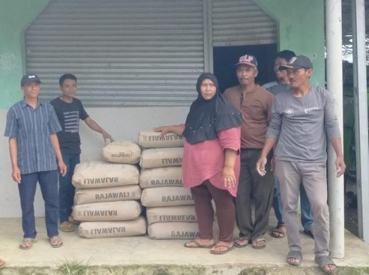 Star Energy Geothermal Berikan Bantuan 400 Sak Semen Kepada Korban Gempa Bumi di Bogor dan Sukabumi