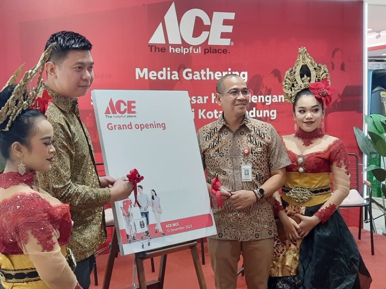 Kukuhkan Gerai ACE Plaza IBCC Jadi yang Terbesar di Indonesia, Tawarkan Konsep Menarik