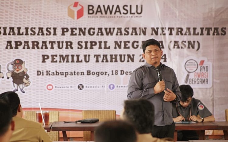 Bawaslu Kabupaten Bogor Ingatkan Netralitas ASN pada Pemilu 2024