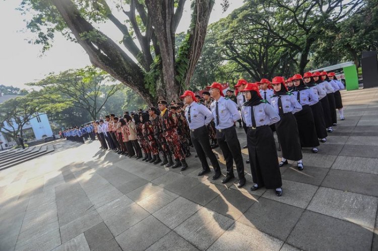 Peringati Hari Bela Negara, Sekda Kota Bandung Ajak Korbarkan Indonesia Maju