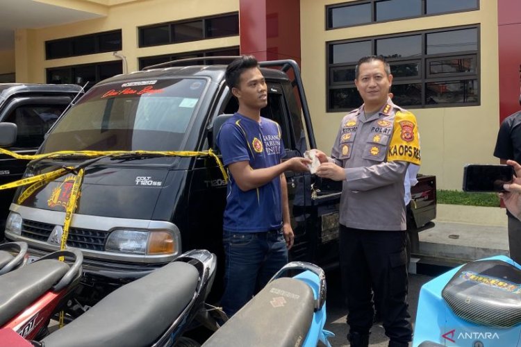 Tiga Mobil dan 26 motor Hasil Curian Dikembalikan Polisi di Bandung