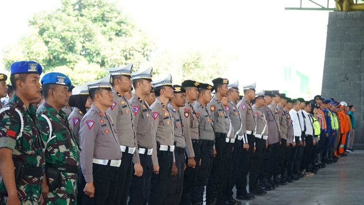 1.309 Personil Gabungan Siap Amankan Libur Nataru di Bandung