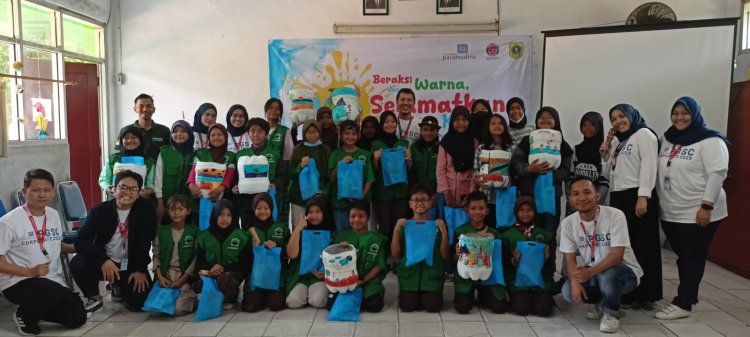 Indocement dan Universitas Paramadina Berkolaborasi Laksanakan Pengabdian Masyarakat di SDN Gunung Putri 05 Kabupaten Bogor