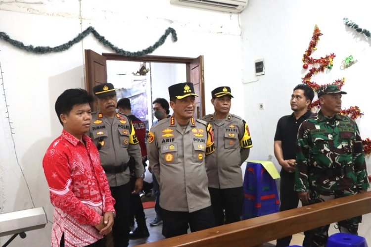 Monitoring Misa Natal, Ini Hal Membahagiakan Ditemukan Kapolresta Cirebon