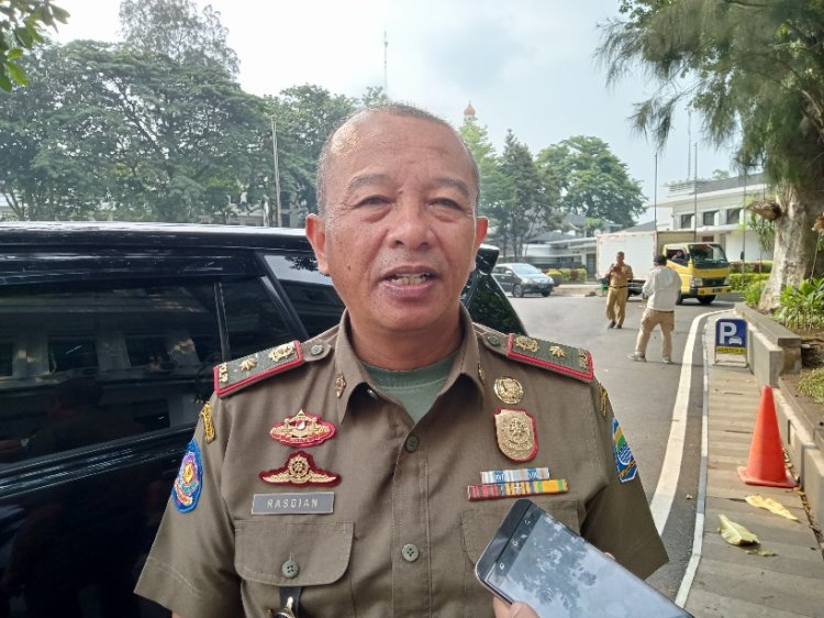 Pengamanan Nataru, Satpol PP Kota Bandung Terjunkan 574 Personil