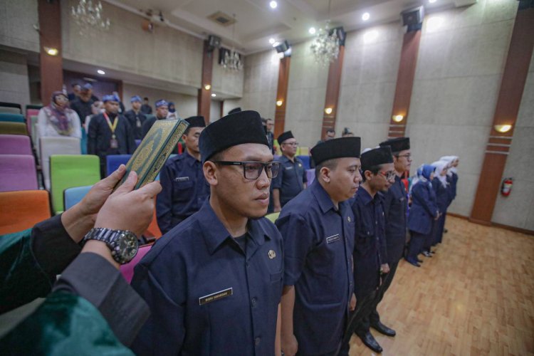 Lantik 19 Pejabat Fungsional, Pj Wali Kota Bandung Pesan Begini