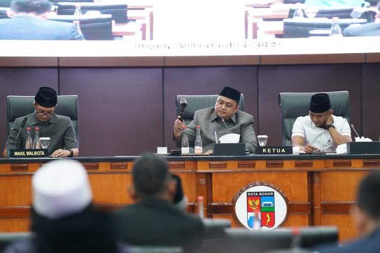 Tutup Masa Sidang Kesatu 2023, Ini Laporan Pimpinan DPRD Kota Bogor
