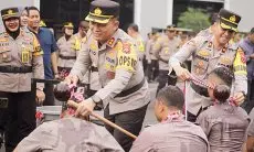 Usai Berikan Kenaikan Pangkat Anggotanya, Ini Pesan Kapolres Bogor AKBP Rio Wahyu Anggoro