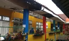 Diterjang Puting Beliung, Empat Ruang Kelas SDN Polisi 1 Ambruk