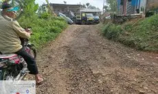 Akses Jalan Poros Desa Tegalega Badogol Buruk, Warga Desa Cilangari Ancam Tak akan ke TPS Jika Tak Diperbaiki 