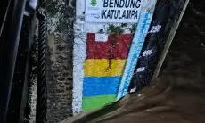Hujan Deras Pada Minggu Siang, Bendung Katulampa Siaga 3