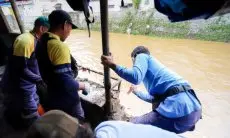 Gerak Cepat, Pemkot Bandung Perbaiki Tanggul Jebol Sungai Cikapundung