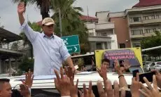 Prabowo Subianto Hadiri Rapimnas KSPN di Soreang, Ajak Para Buruh Pintar Menjatuhkan Pilihan pada Pilpres 2024