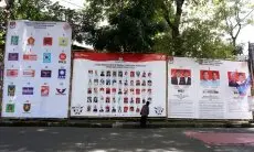 FOTO: Baliho Sosialisasi Pemilu 2024