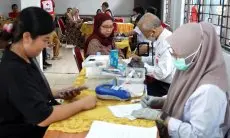 FOTO: Stok Darah Menipis, PMI Kota Bandung Gelar Donor Darah di Kecamatan