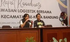 Bawaslu Kota Bandung Gelar Rakor Bersama Panwascam, Amankan Logistik Pemilu 2024
