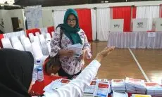 FOTO: Simulasi Pemungutan Suara Pemilu 2024