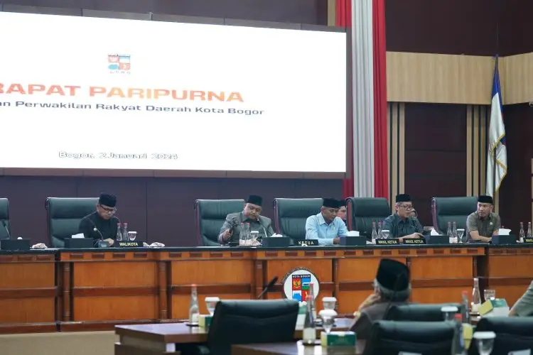 DPRD Kota Bogor Awali 2024 Dengan Rapat Paripurna Rencana Kerja