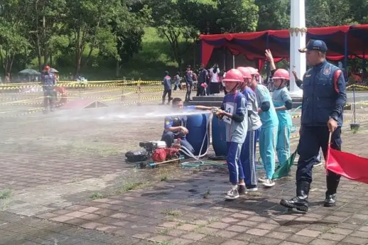 Lewat Skill Competition, Ratusan Anak-anak TK dan SD Diedukasi Mitigasi Bencana Kebakaran 