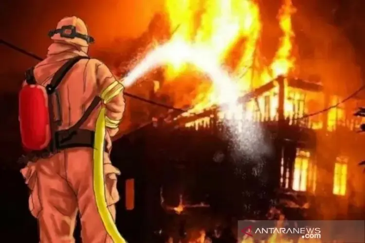 Genset Meledak, Basement Pasar Baru Kebakaran