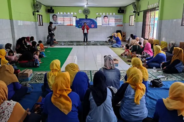 Dokter Rayendra Edukasi Warga Soal Penyajian Makanan Sehat dan Bergizi 