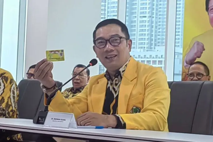 Dua Faktor Penentu Ridwan Kamil Maju di Pilkada 2024 Diungkap Airlangga Hartarto, Katanya...