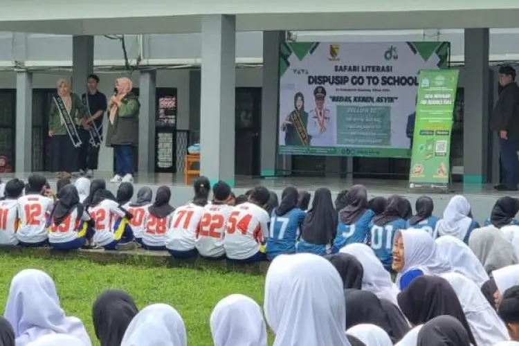 Tingkatkan Literasi, Dispusip Kabupaten Bandung Gelar Safari Literasi 