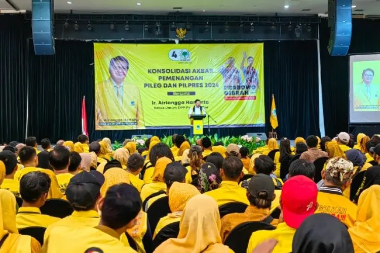 Airlangga Hartarto Minta Kader Golkar Bekerja Untuk Raih Kemenangan