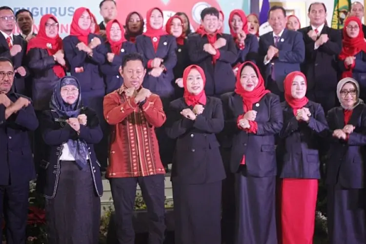 Lantik Pengurus YJI, Asmawa Tosepu Targetkan Penurunan Angka Pesakitan Penyakit jantung.