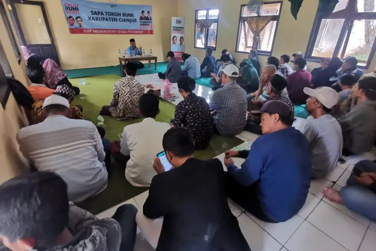 Relawan Cianjur Yakin Prabowo-Gibran Menang Sekali Putaran