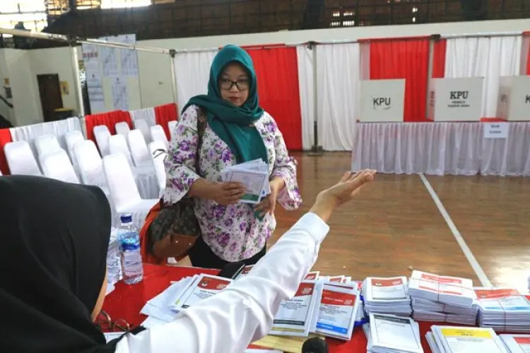 FOTO: Simulasi Pemungutan Suara Pemilu 2024