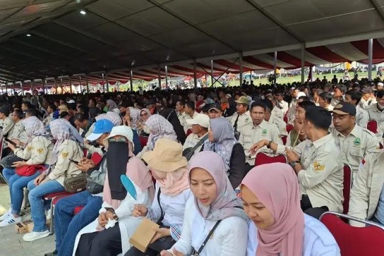 Puluhan Ribu Penyuluh Pertanian dan Kelompok Tani Kumpul di PPS