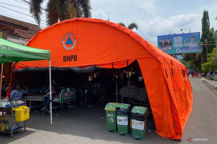 Pj Bupati Sumedang Sebut Sebagian Pasien Tidak Lagi di Tenda Darurat