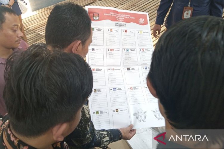 KPU Kota Cirebon Terima 257.924 Surat Suara untuk Pemilu 2024
