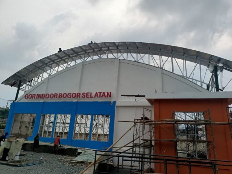 Pembangunan GOR Indoor Bogor Selatan Alami Keterlambatan, Kontraktor Didenda