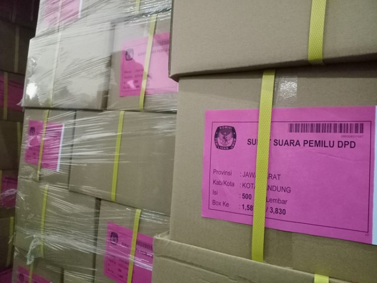 KPU Jabar Pastikan Logistik Masuk ke TPS H-1 Sebelum Pencoblosan