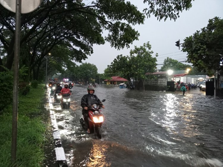 Titik Banjir di Kota Bandung Berkurang
