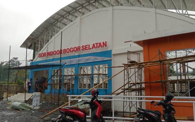 Pembangunan Belum Rampung, DPRD Kota Bogor Minta Pemkot Perhatian Kualitas Bangunan GOR Indoor Bogor Selatan 