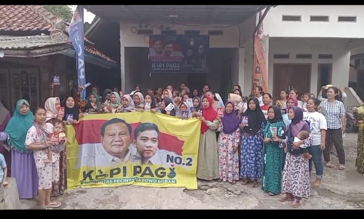 Warga di Cirebon Timur Kompak Dukung Prabowo-Gibran Menang Pilpres Satu Putaran