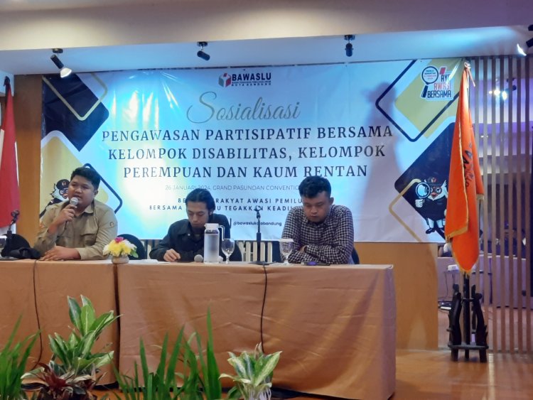Bawaslu Kota Bandung Pastikan Kebutuhan Disabilitas di Pemilu 2024 Terjamin