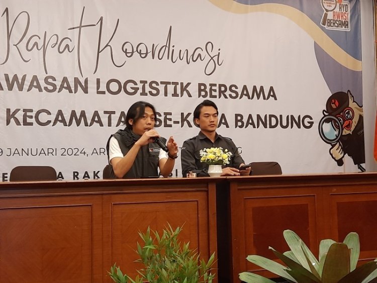 Bawaslu Kota Bandung Gelar Rakor Bersama Panwascam, Amankan Logistik Pemilu 2024